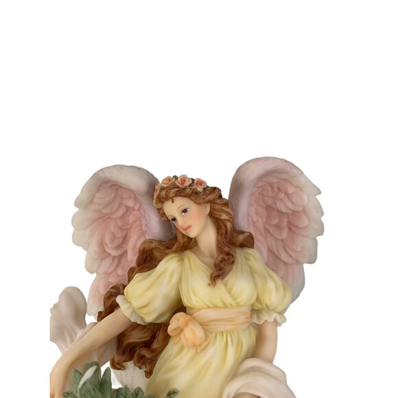 VTG Seraphim Classics Angel Large Figurine Chloe 1997 12" x 6" Decor 7111 - Picture 4 of 16